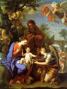 Chiari, Giuseppe The Rest on the Flight into Egypt oil painting reproduction